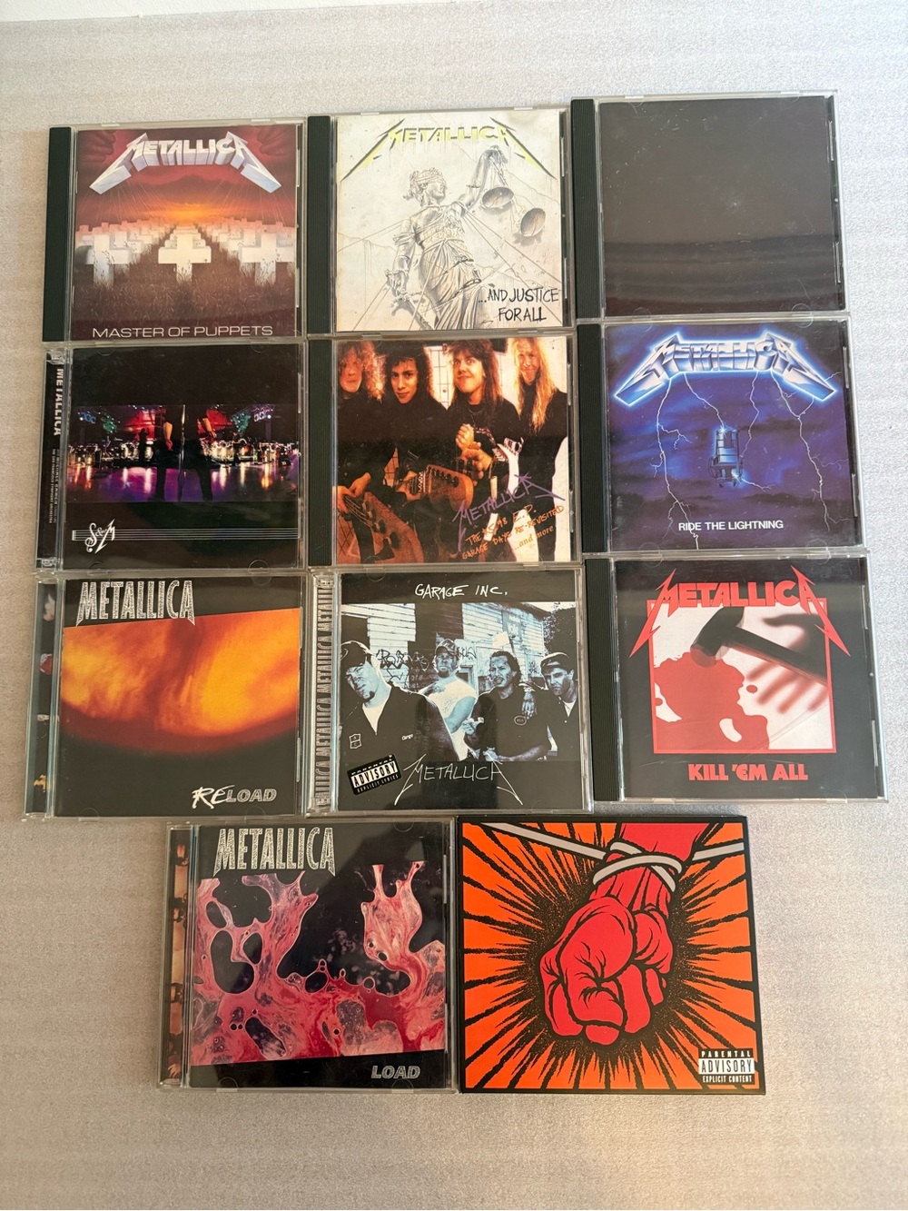 Metallica CD Collection - 11 CDs